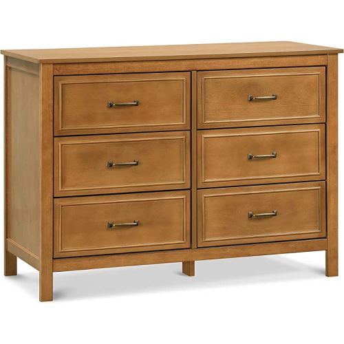 DaVinci Charlie 6-Drawer Double Dresser in Chestnut