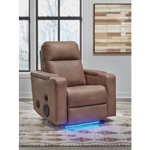 Flinlock Triple Power Glider Recliner with Audio System
