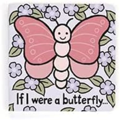 Jellycat If I were A Butterfly Board Book for Baby