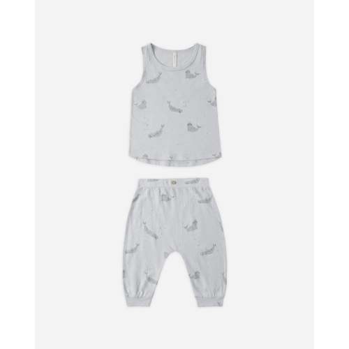 Tank + Slouch Pant Set Seals – Rylee + Cru