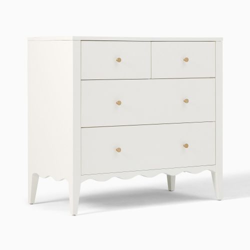 Kids Daisy Narrow 4-Drawer Dresser (36")