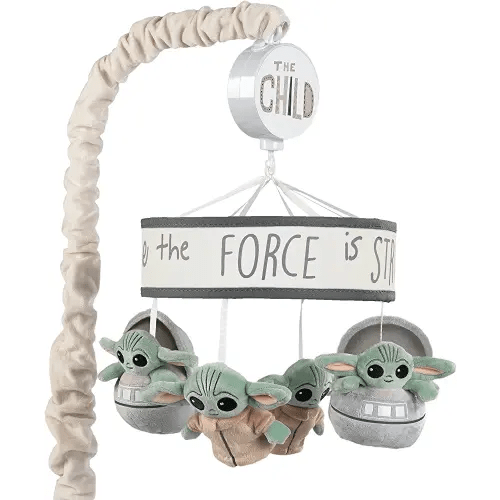 Lambs & Ivy Star Wars The Child/Baby Yoda Musical Baby Crib Mobile Soother Toy