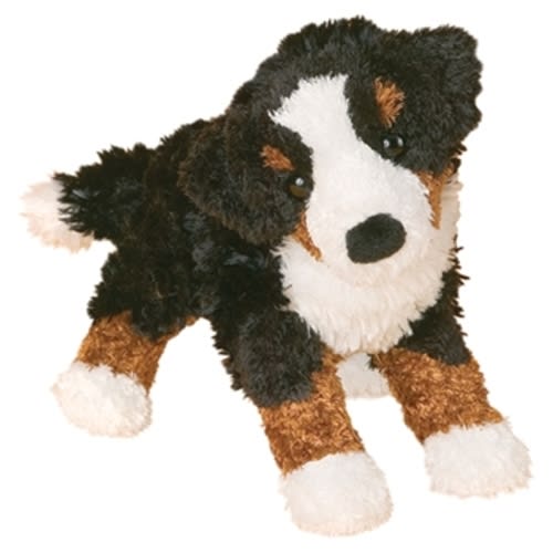 Miranda the Little Plush Bernese Mountain Dog by Douglas at Stuffed Safari