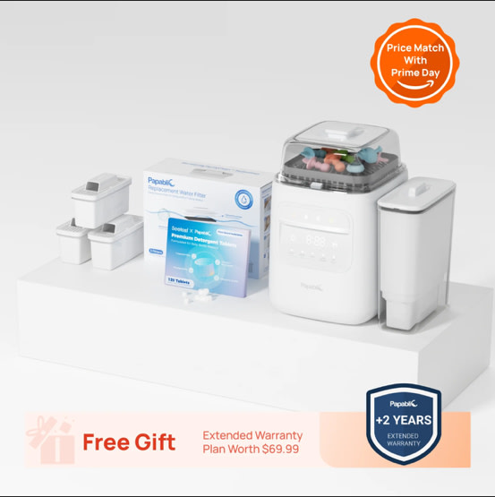 Papablic SafeguardPlus™ Baby Bottle Washer Refills Kit