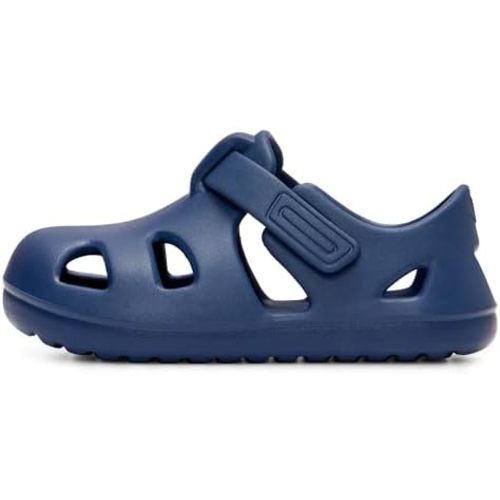 Ten Little Splash Sandals for Toddlers, Kids & Baby - Nautical Navy, size 8