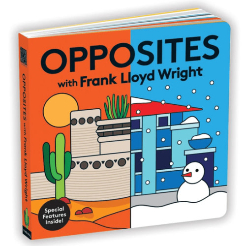 Opposites With Frank Lloyd Wright Board Book - Mudpuppy
