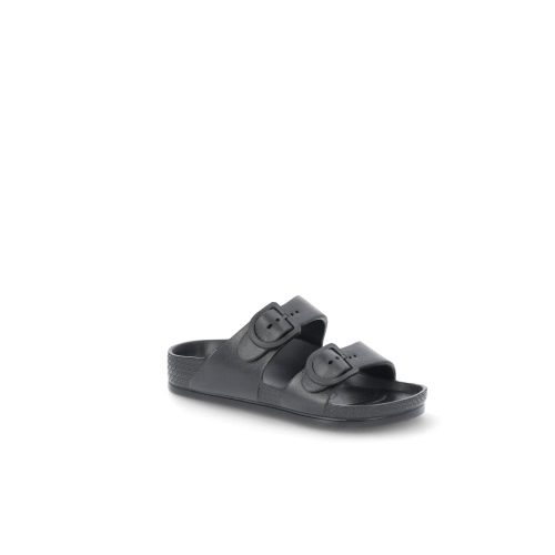 No Boundaries Women's Two Buckle EVA Slide Sandals
