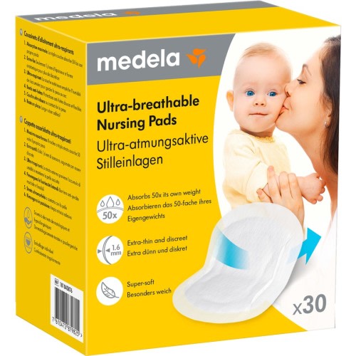 Medela Ultra-breathable Nursing Pads 30 Pack