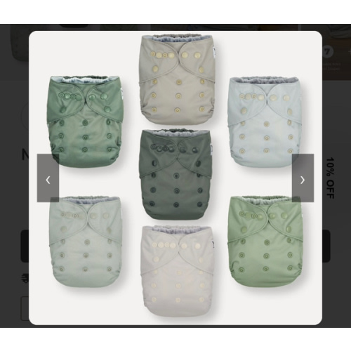 Morning Dew AWJ Pocket Diapers