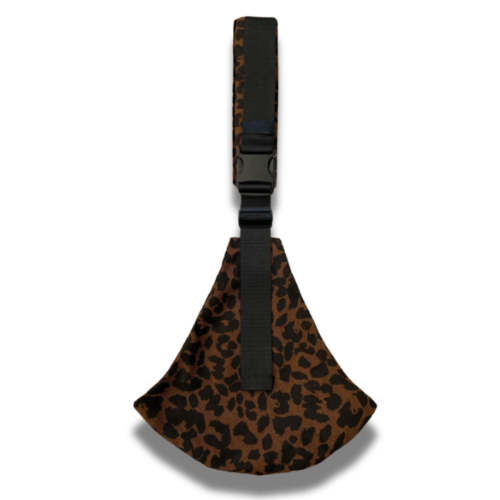 UP&GO® Ergonomic Toddler Carrier – Leopard Print Brown | Ages 9m–4yrs