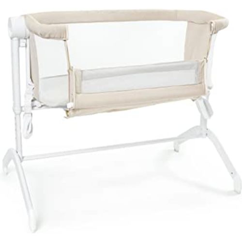 Baby Delight Beside Me Wink Organic Bassinet | Bedside Sleeper | 7-Position Height Adjustment | Organic Oat