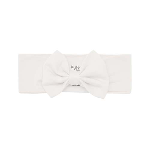 Bow Headband in Oat