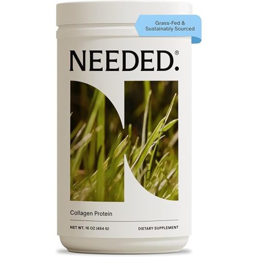 Needed. Expertly-Formulated & Tested Prenatal Hydrolyzed Collagen Protein Powder for Pregnancy, Breastfeeding, & Postpartum | Grass-fed, Pasture-Raised, Hormone-Free | 1lb