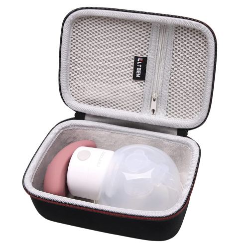 LTGEM Hard Case for 1pcs Momcozy S12 Pro / S12Pro / S9 / Momcousy Wearable Breast Pump Suitable for Storage