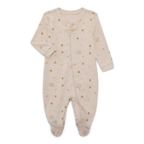 Bliss by Garanimals Baby Boys or Girls Cotton Layette One Piece Footed Sleeper Pajamas, Sizes Newborn-9 Months