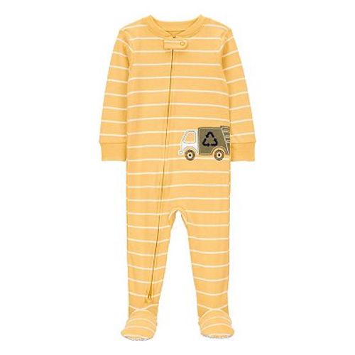 Baby Boy Carter's 1-Piece Truck Snug Fit Cotton Footie Pajamas
