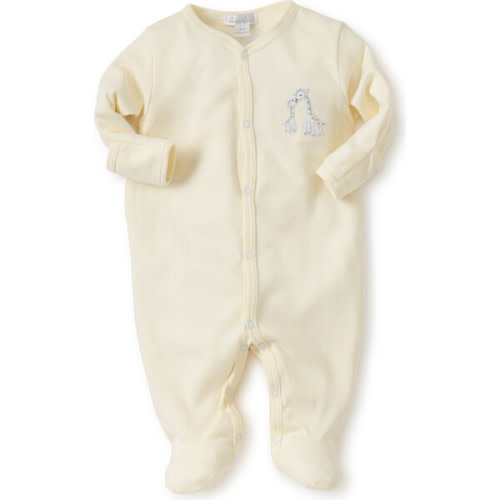 Giraffe Generations Striped Footie - Kissy Kissy | Maisonette