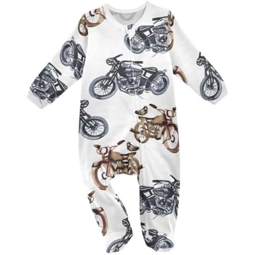 Baby Sleepers Newborn Baby One-Piece Footies for Girl Boy