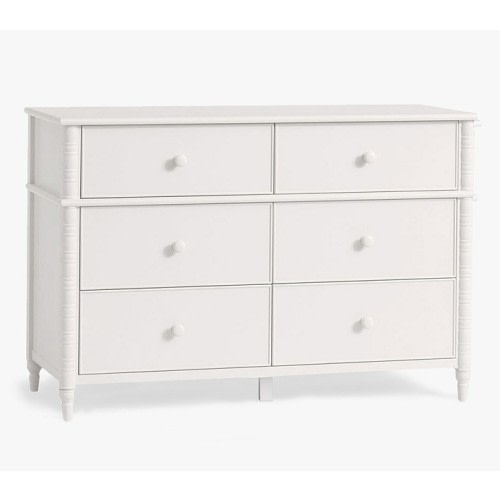 Elsie 6-Drawer Dresser (49w x 20d")