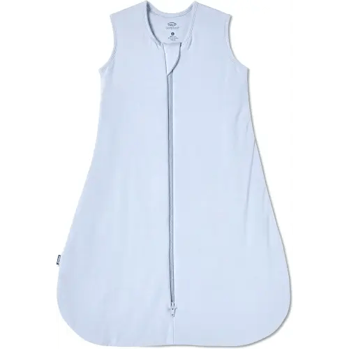 HALO SuperSoft Bamboo Wearable Blanket 1.5 TOG – Buttery Soft, Plush Baby Sleep Sack for Newborns, Infants & Toddlers, Hip-Healthy Design, Machine Washable, 12 – 18 Months, Large, Blue Fog