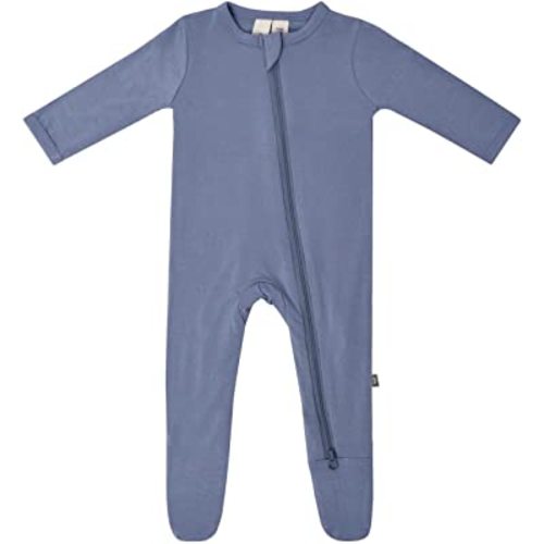 KYTE BABY Soft Bamboo Rayon Footies, Zipper Closure, 0-24 Months