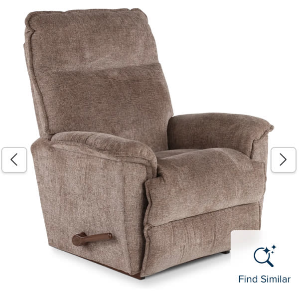 Jay Rocking Recliner | La-Z-Boy | Mushroom