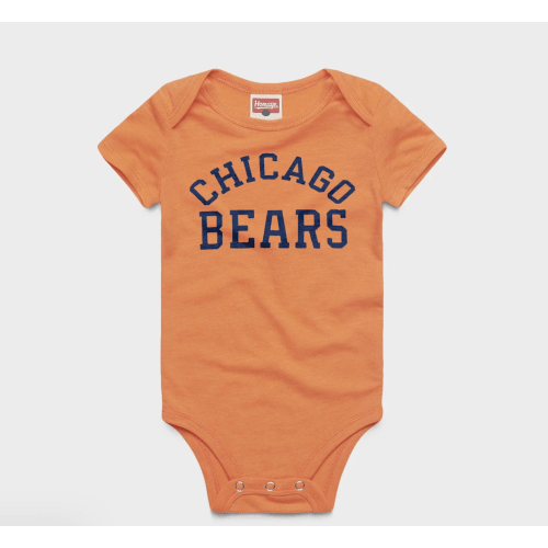 Chicago Bears Classic Baby One Piece | Retro NFL Baby One-Piece – HOMAGE