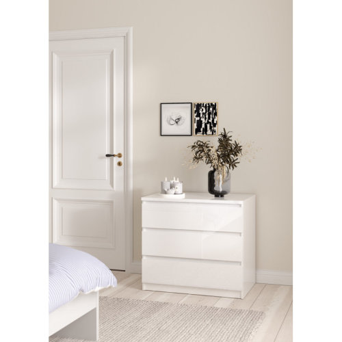 Zipcode Design™ Jada 3 Drawer 30.31" W Dresser & Reviews | Wayfair