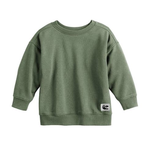 Baby & Toddler Boy Jumping Beans® Oversized French Terry Crewneck Sweatshirt