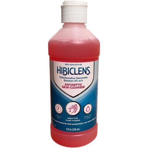 Hibiclens – Antimicrobial and Antiseptic Soap and Skin Cleanser – 8oz – for Home and Hospital – 4% CHG