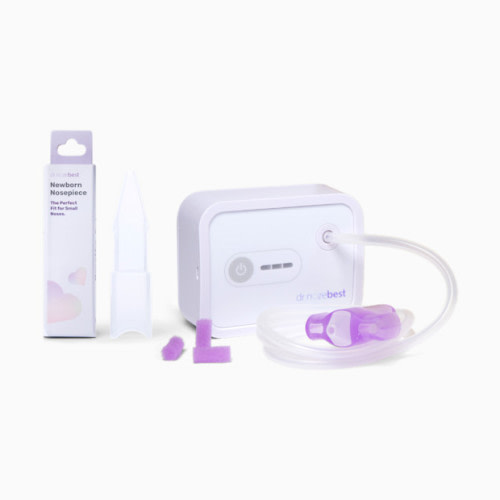 NozeBot Electric Nasal Aspirator - Nozebot + Newborn Nozepiece Bundle