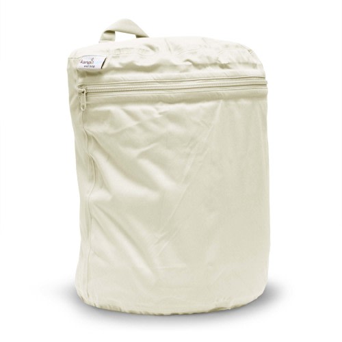 Kanga Care Cloth Diaper Wet Bag - Almond Ivory