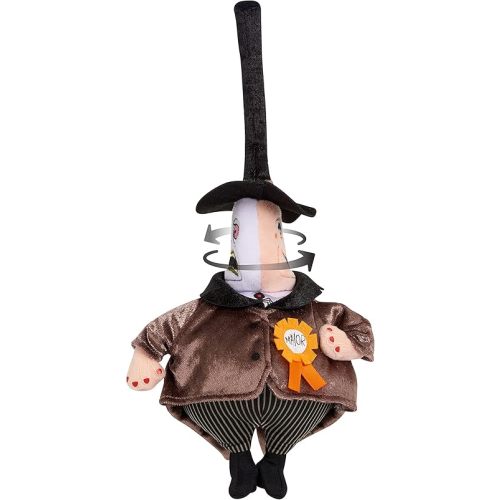 Disney Tim Burton's Nightmare Before Christmas Reversible Mayor 13-inch Feature Plushie, Kids Toys for Ages 3 Up by Just Play