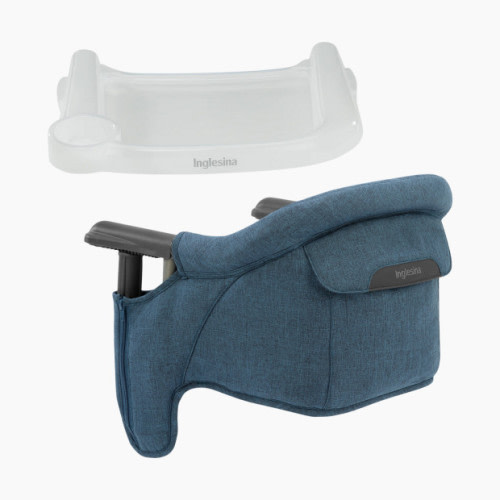 Inglesina Fast Table Chair with Dining Tray Plus - Slate Blue Melange