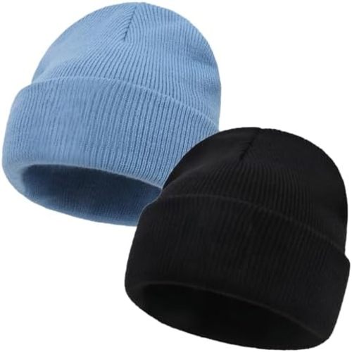 DANMY Baby Winter Beanie Hat, Kids Winter Warm Knit Hat,Toddler Soft Warm Beanie for Little Boys Girls Children Caps