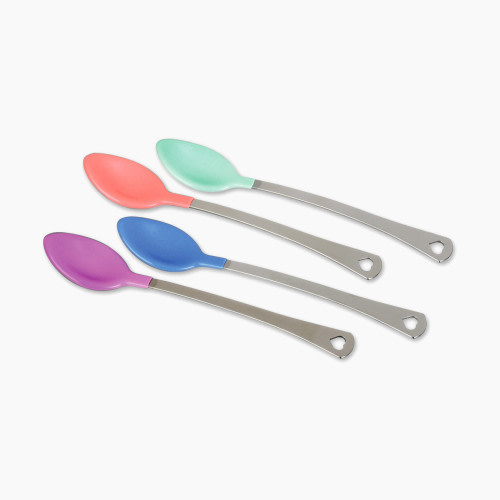 Munchkin White Hot Safety Spoons - Assorted, 4 Pack