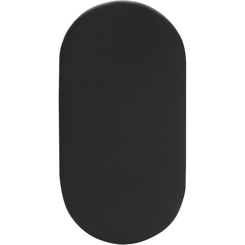 Muslin Bassinet Sheet (Black)