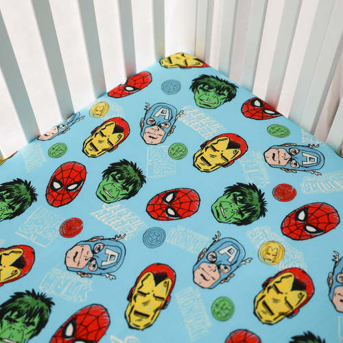 Marvel Heroes Crib Sheet