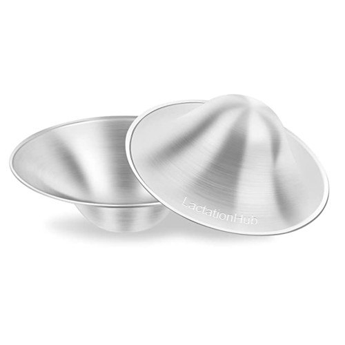 Boobie Bliss™ Healing Silver Nipple Covers with Velvet Travel Pouch