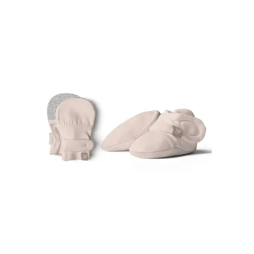 goumikids Stay-On Mitts and Boots Bundle Rose, 0-3 Months
