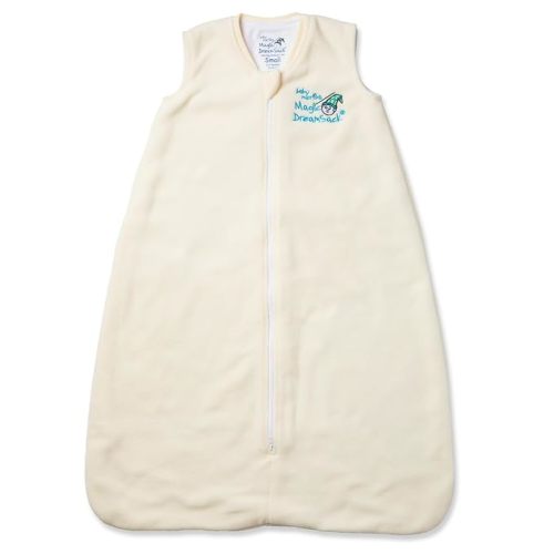 Baby Merlin's Magic Dreamsack - Microfleece Wearable Blanket Baby Sleep Sack - Transition Sleep Sack for 6-12 Months Babies - Promotes Restful Sleep and Liberty of Movement - Cream