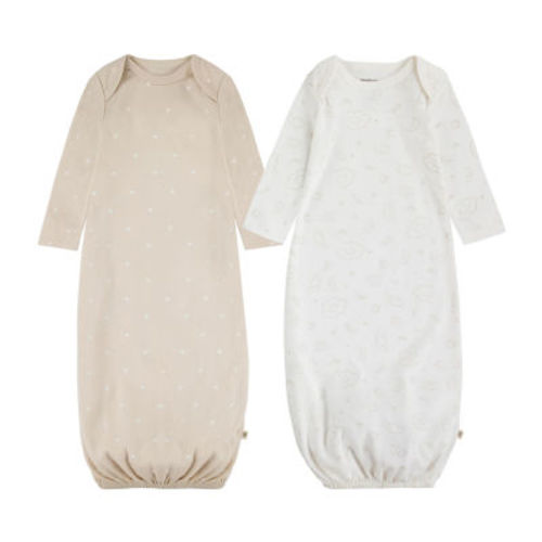 Huggies Baby Boys Crew Neck Long Sleeve 2-pc. Nightgown