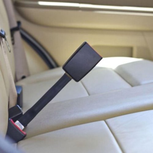 Car Seat Belt Extenders Auto Belts Extension Seatbelt Clip Buckle Extender For Cars Safety Black Gray Beige