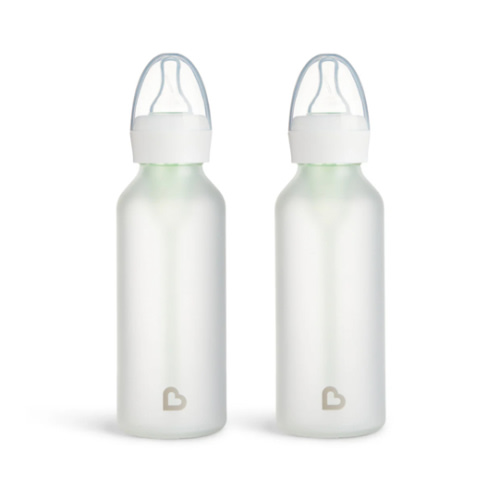 Bond® Silicone Glass Bottle 4oz or 8oz, 2pk | Munchkin