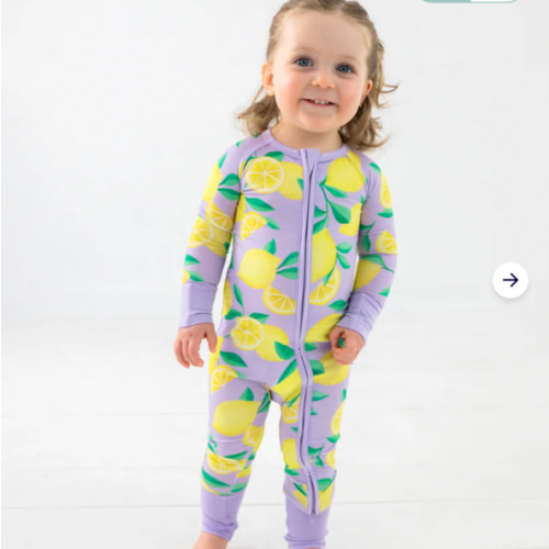 Lavender Sunny Citrus Zippy – Little Sleepies