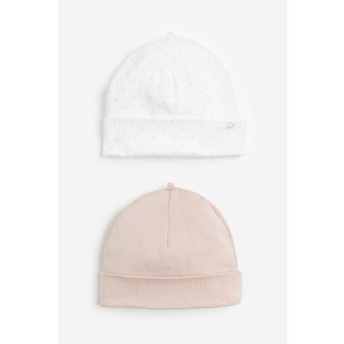 2-PACK COTTON BEANIES