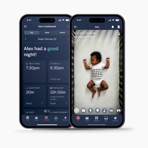 Nanit Pro Smart Baby Monitor and Wall Mount