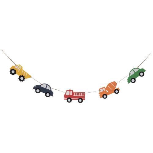 Cars Wood Garland