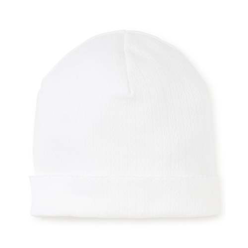 White Pointelle Hat