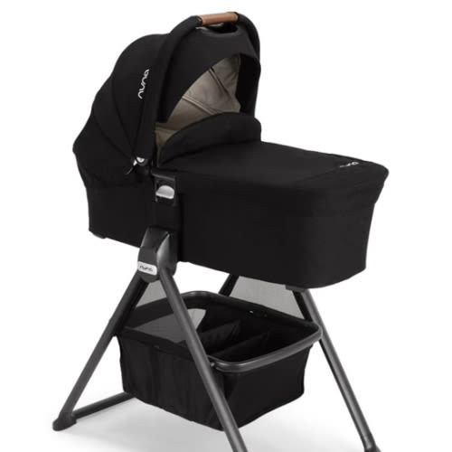 Nuna MIXX Bassinet + Stand in Caviar – Bambi Baby
